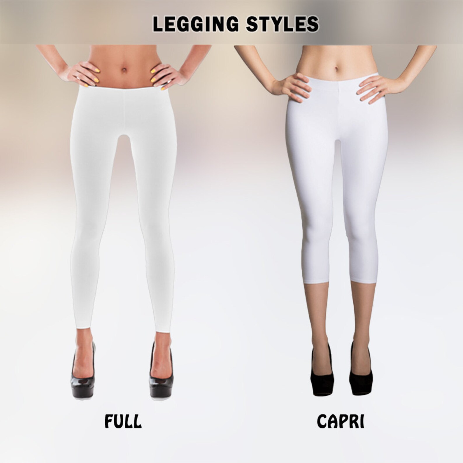 Womens Capris and Leggings Black and White Damask Legging Etsy