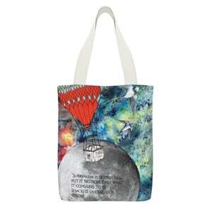 Bolsa Tote Fly Me to the Moon