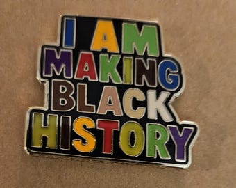 Juneteenth Enamel Lapel Pin Cultural & Heritage 365 - I Am Black History