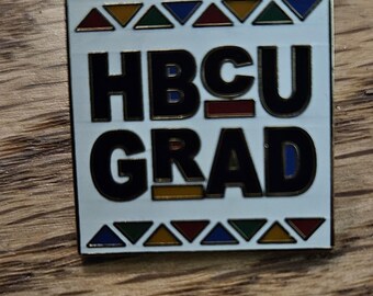 HBCU Graduation Lapel Pin College Grad Gift Black Excellence