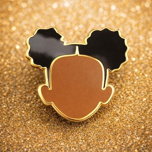 Black Excellence Enamel Pin – Representation Matters - Boy and Girl Back In Stock