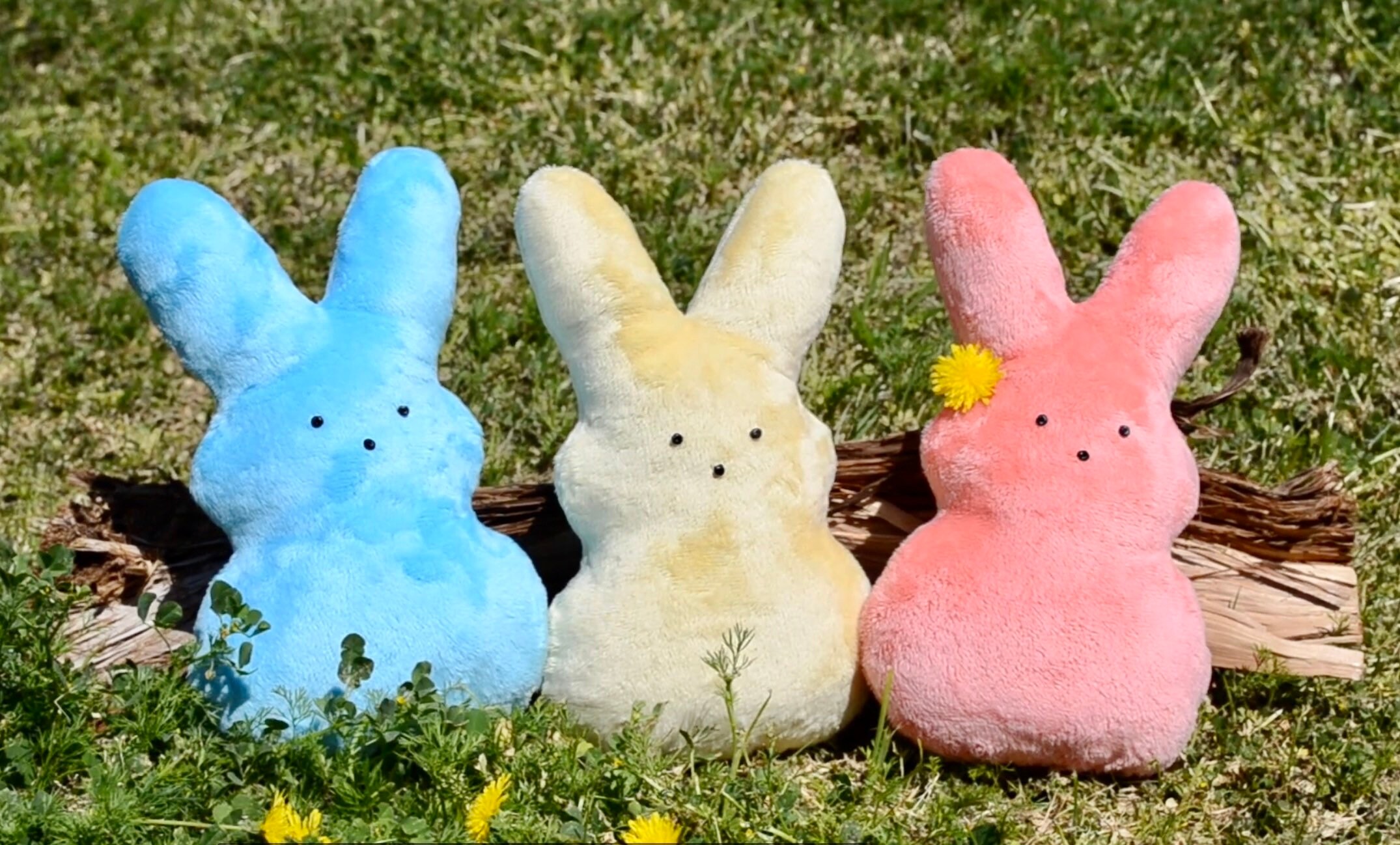 jumbo pink peep plush