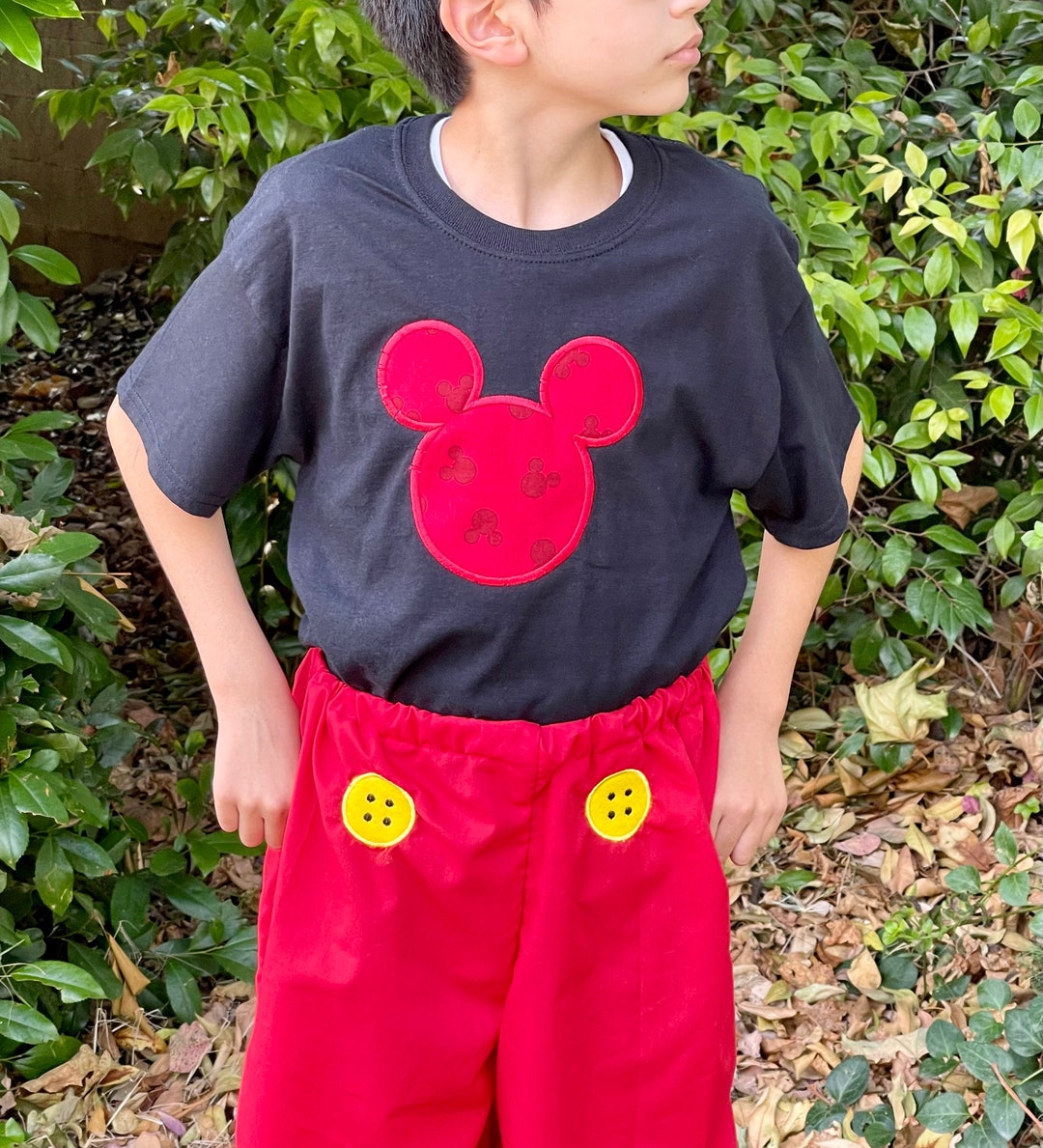 Mickey Mouse Outfit for Boys Mickey Costume, Boys Mickey Mouse Birthday Set Etsy