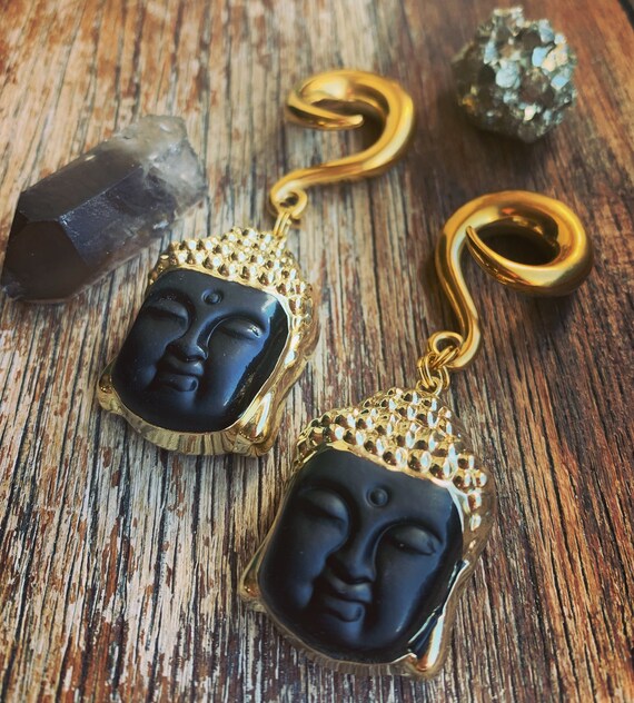 Bow Ear Weights  Shop Buddha Jewelry - Mom's Jewelry