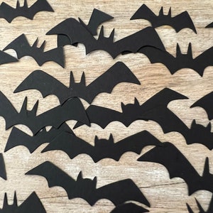 Halloween BAT Die Cuts.. Table Confetti.. Card Making