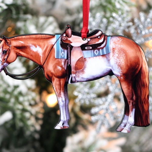 Western Horse Gifts for Her Western Pleasure Horse Ornaments Etsy