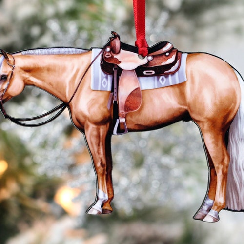 Quarter Horse Ornaments Horse Gifts for Her Horse Christmas Etsy