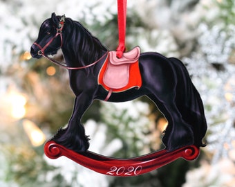 Shetland Pony Horse Crystal Keyring Keychain Art Dog Ltd Exceptional Gift