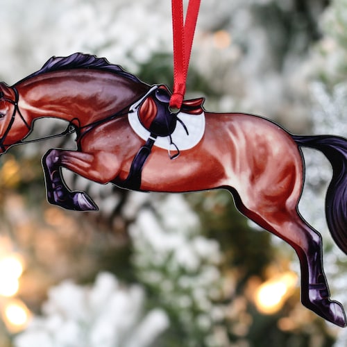 Quarter Horse Ornaments Horse Gifts for Her Horse Christmas Etsy