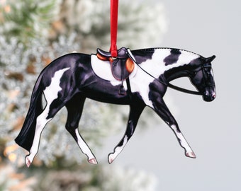 Hunter Under Saddle Horse Ornament Horse Gift, Horse Christmas Ornament, English Horse Gifts for Women, Horse Lover Gifts for Equestrian