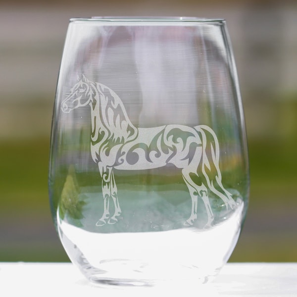 Etched Wine Glasses Etsy