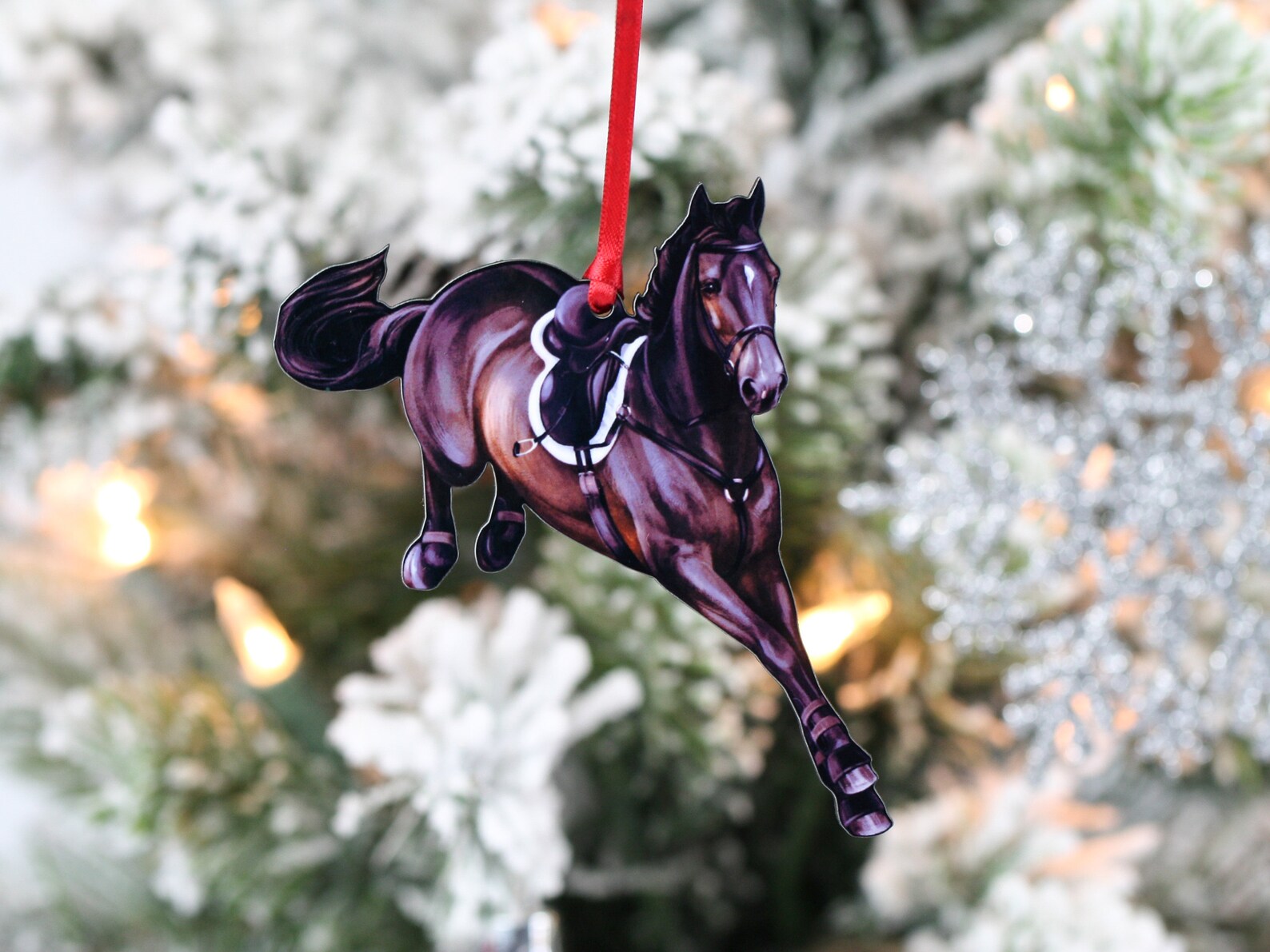 Sport Horse Ornaments Equestrian Gifts for Her Horse Decor Etsy Denmark