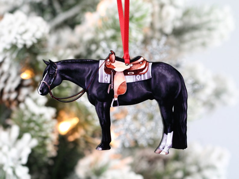 Western Horse Gifts for Her Western Pleasure Horse Ornaments Etsy UK