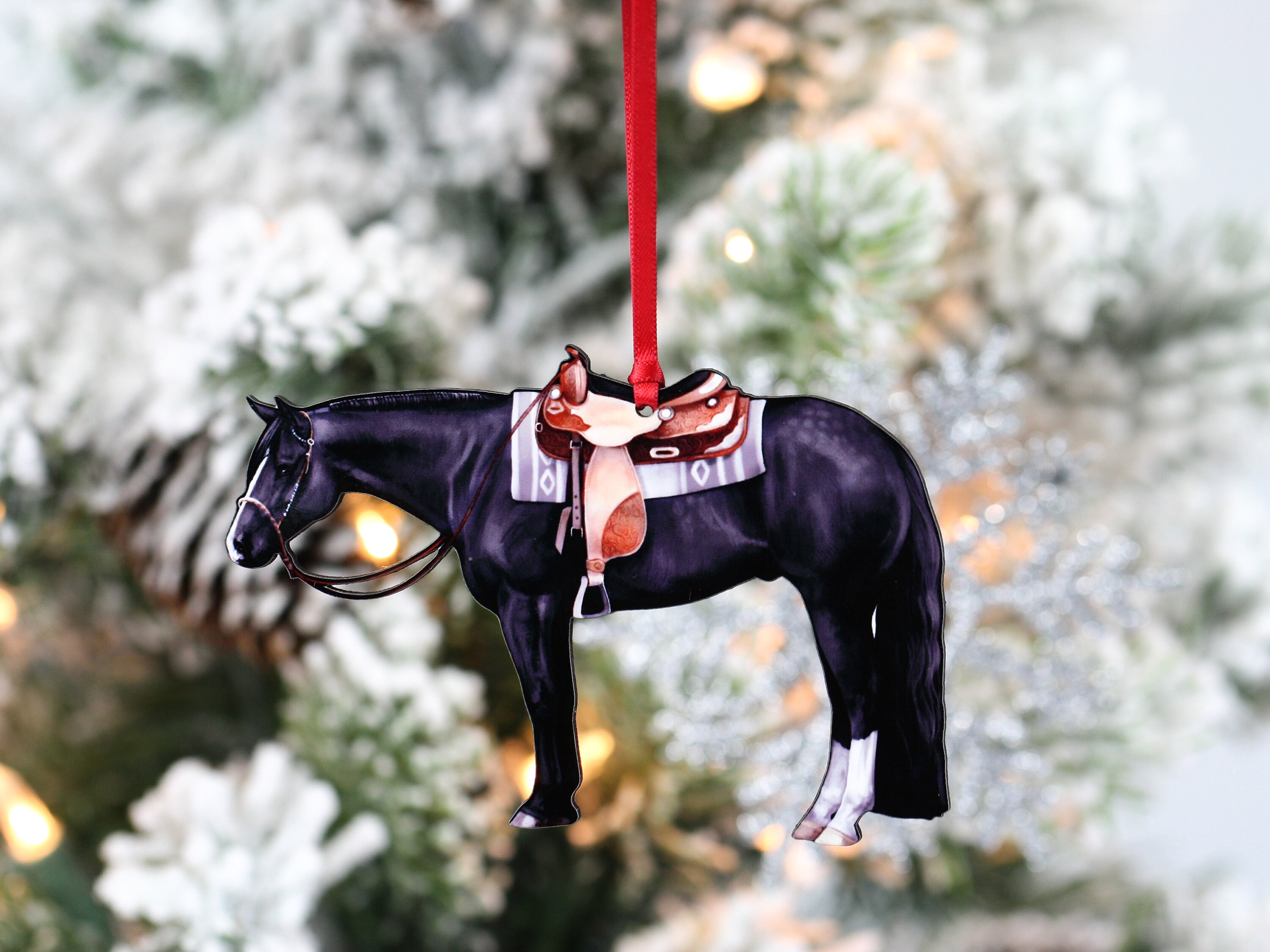 Western Horse Gifts for Her Western Pleasure Horse Ornaments Etsy