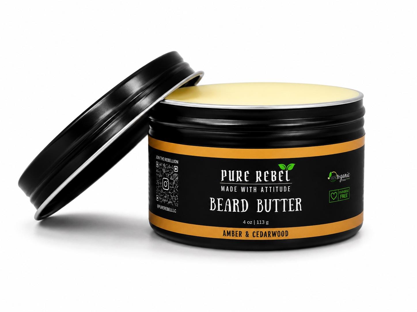 Amber & Cedarwood Men's Beard Butter