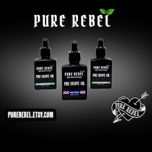 Men’s Pre-Shave Oil | Barbershop Fresh Shave • Green Tea & Cucumber • Eucalyptus Mint