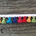 Multi coloured Tassel fringe