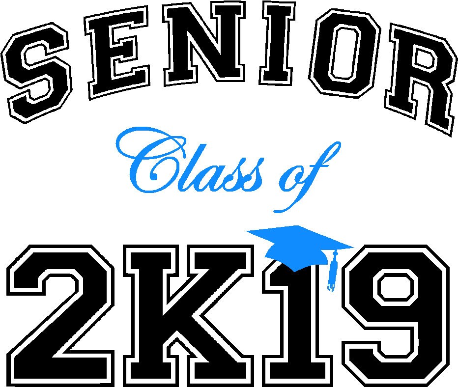 Download Senior Class of 2K19 2019 Design .SVG File Graduation Cap