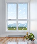 Pixel window decal decor Door decal for kids Unofficial Mine decal Gamer room sticker Bedroom Birthday party decoration product logo