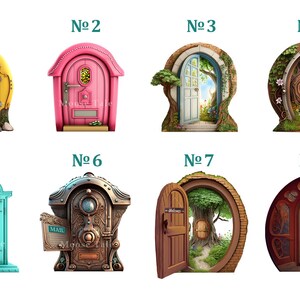Fairy Door Decal Sticker With Wonderful World Inside Baseboard Sticker ...