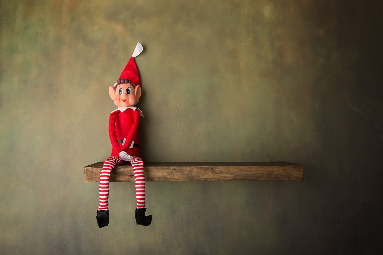 Buy Elf Newborn Shelf Digital Backdrop Online in India Etsy