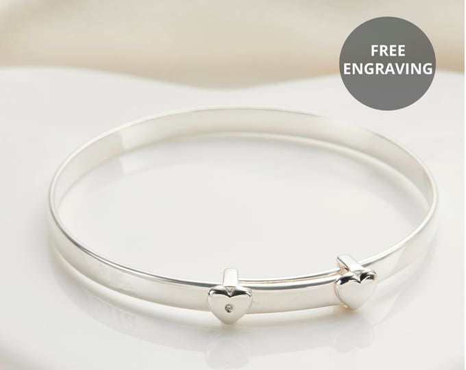 diamond christening bracelet