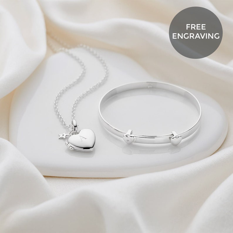 Personalised Baby's First Diamond Christening Baby Bangle Etsy