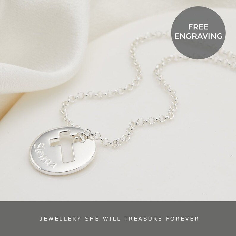 personalised christening jewellery