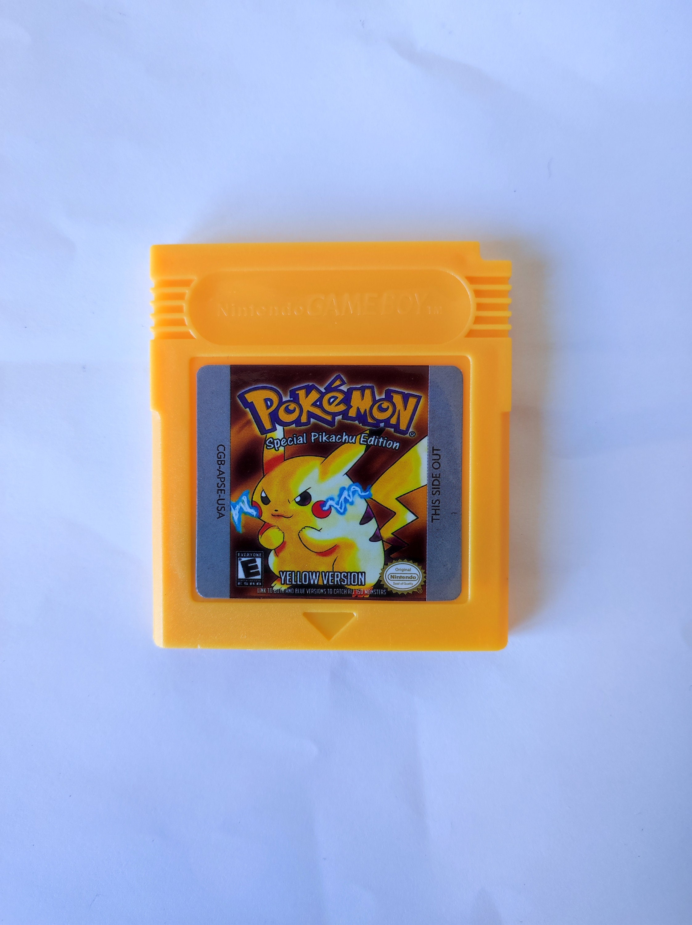 Playing one of my favorites, pokemon yellow. : r/Gameboy