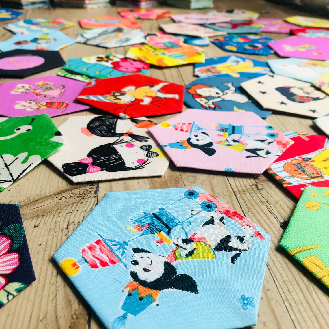 Patchwork EPP Quilt Kit for Kids / Child's Quilt / - Etsy