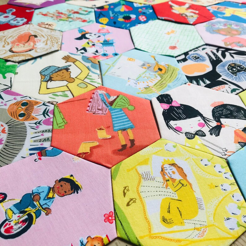 Patchwork EPP Quilt Kit for Kids / Child's Quilt / Etsy