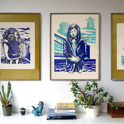 Screenprint: 