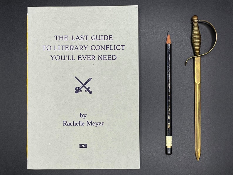 Handmade Book: The Last Guide to Literary Conflict You'll Ever Need, Originally Published by The New Yorker, Letterpress Cover image 6