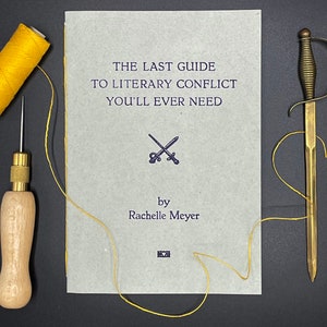 Handmade Book: The Last Guide to Literary Conflict You'll Ever Need, Originally Published by The New Yorker, Letterpress Cover image 1