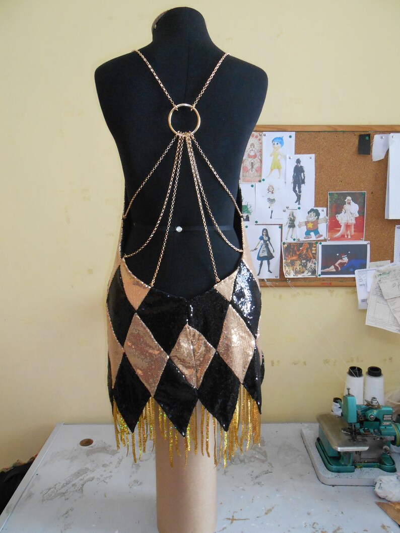 Harley Quinn Dress Suicide Squade Custom Cosplay Etsy