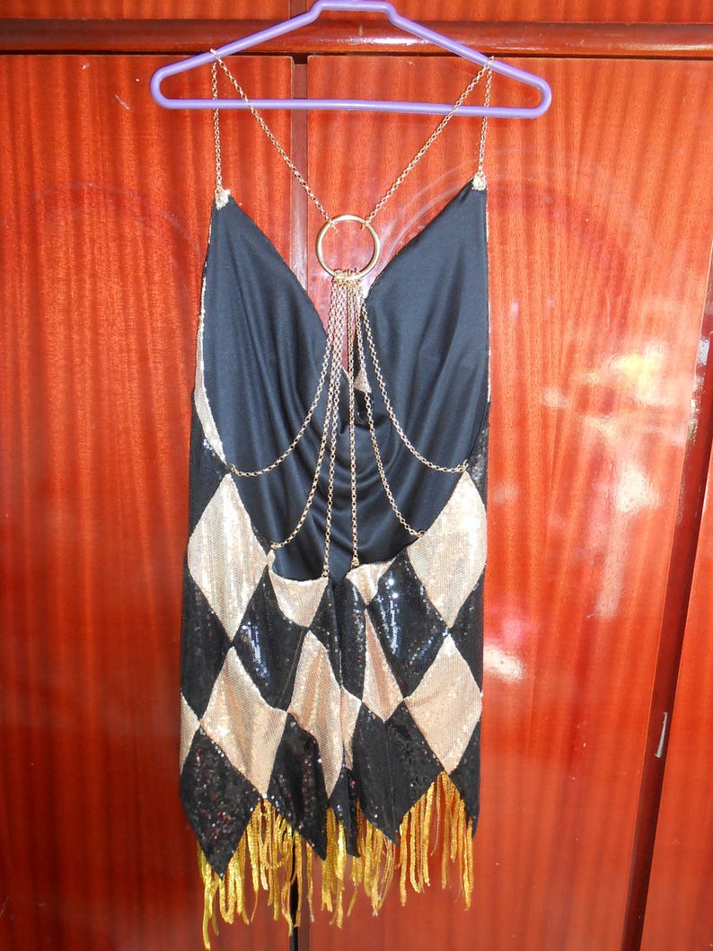 Harley Quinn Dress Suicide Squade Custom Cosplay Etsy