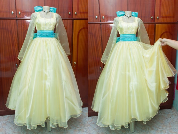anastasia gold dress