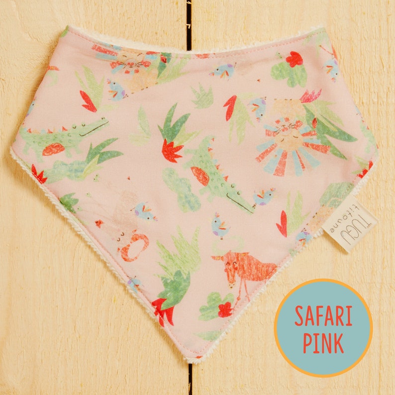 Sophie/'s Safari Cream Baby Bandana Bib