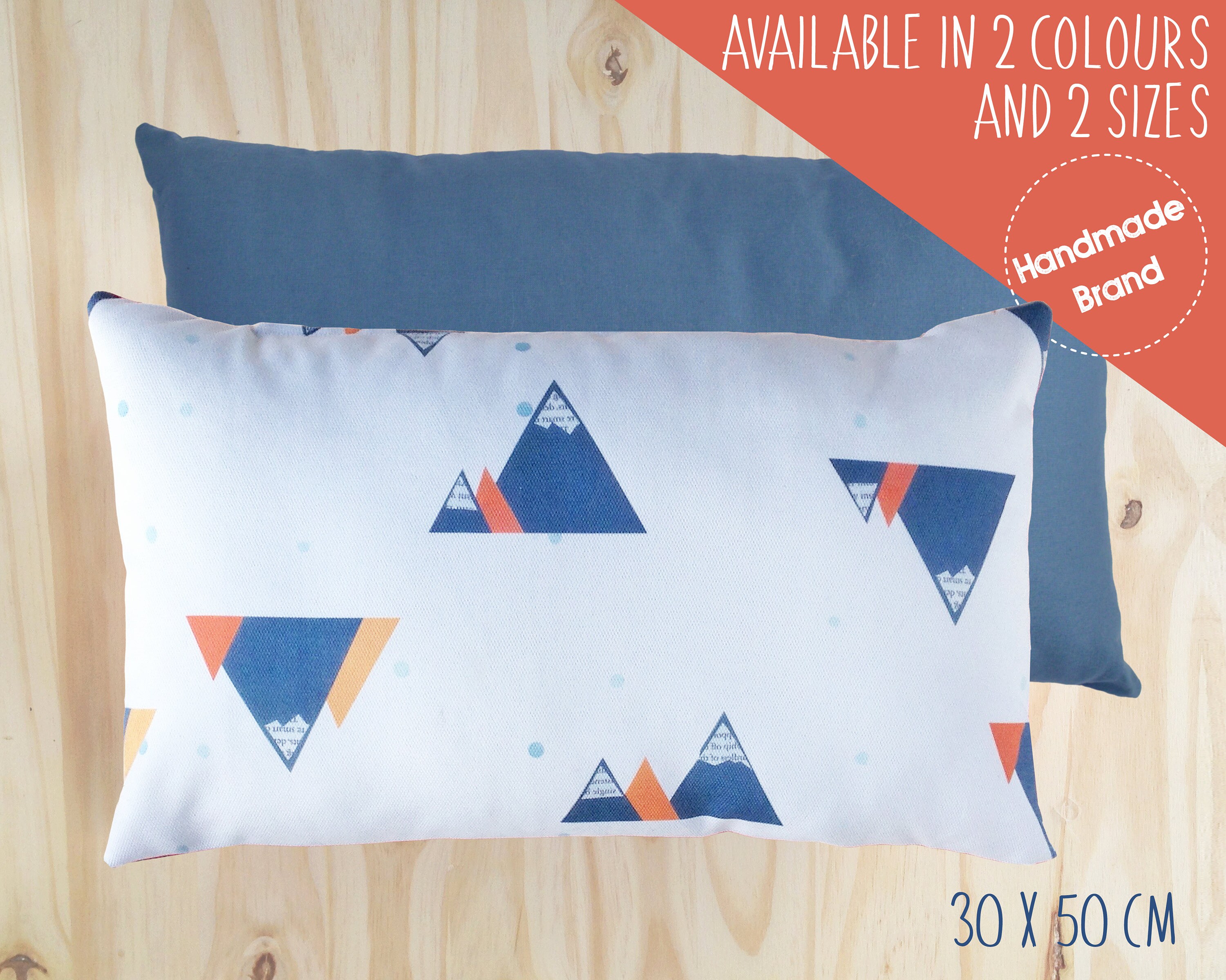 Coussin de Montagne Pour Enfants Fait à La Main Ski Thème Décor Pépinière. Décoration d'aventure Cha