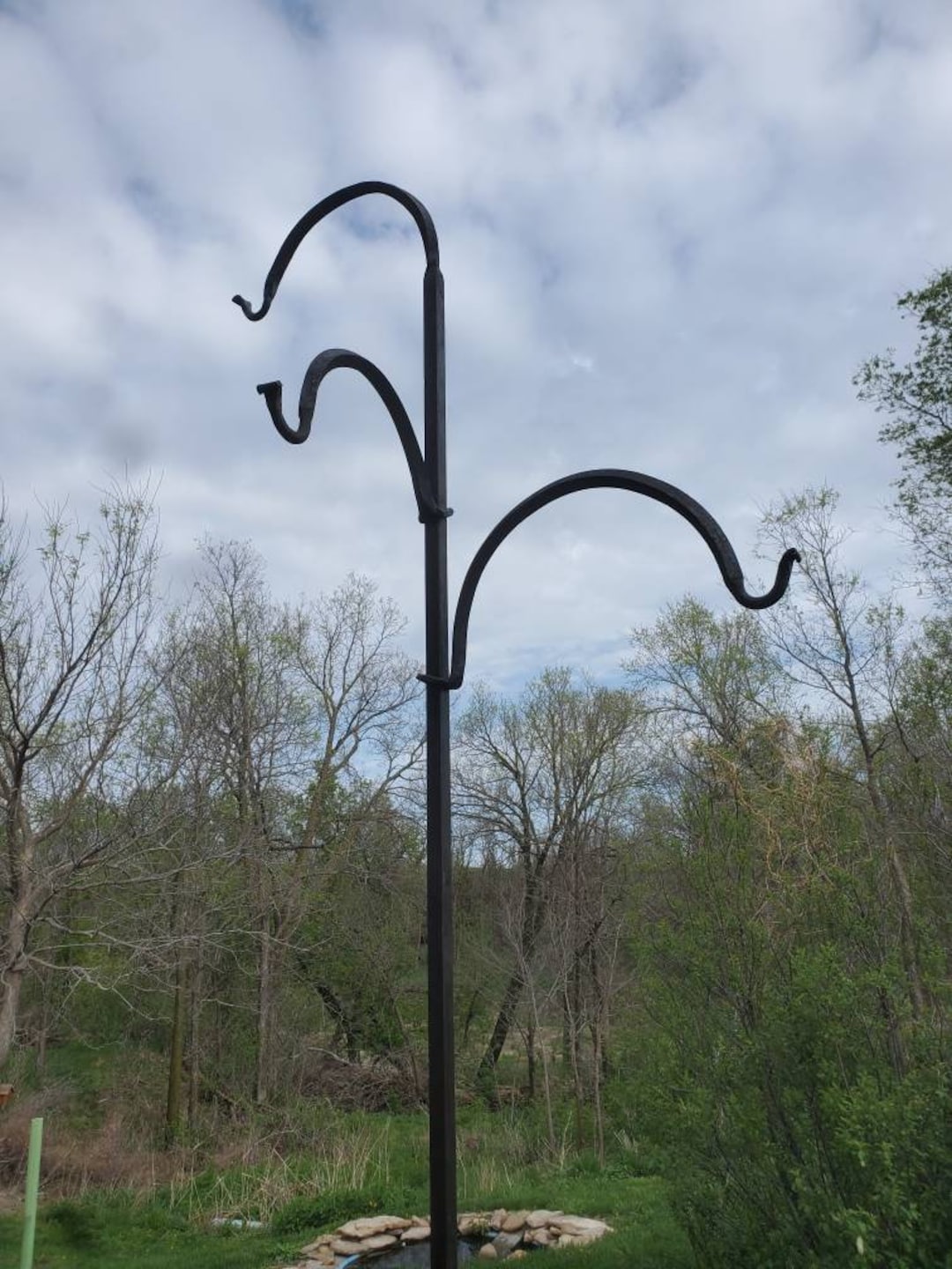 Multi Arm Plant Hanger, Shepherd's Hook, Birdfeeder Hanger. Adjustable