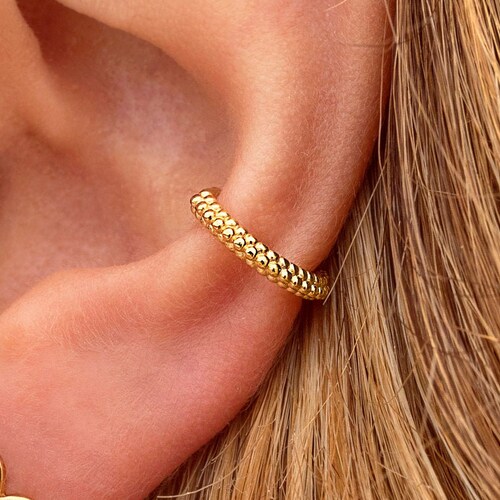 Dainty & Tiny Bee Shaped Ear Cuff Earrings Etsy