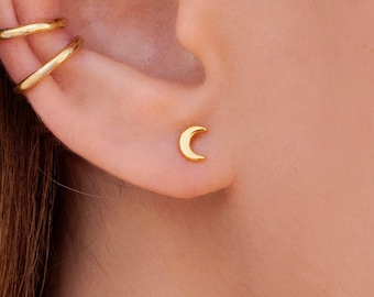 moon shaped hoop