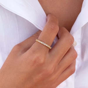 Infinity-Bandring mit Zirkonia