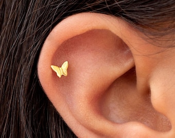 日本未入荷★STONEHENgE★POSY〜14K Butterfly Shaped Earrings 2.00Ct Simulated Diamond Butterfly Shape Stud Earrings 14K