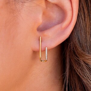 Double suspender earrings Clearance