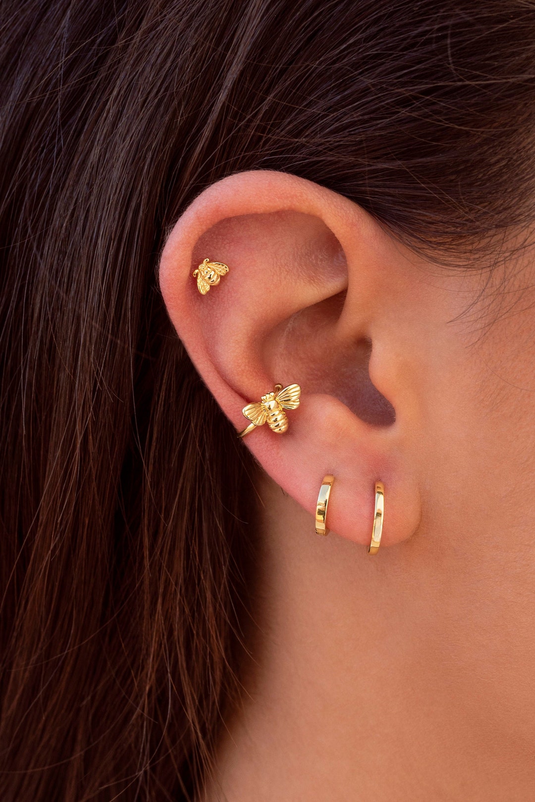 VINTAGE HOLLYWOOD★Mini Daisy Garden Ring Earrings ピアス 韓国 VINTAGE HOLLYWOOD(ヴィンテージハリウッド) ピアス