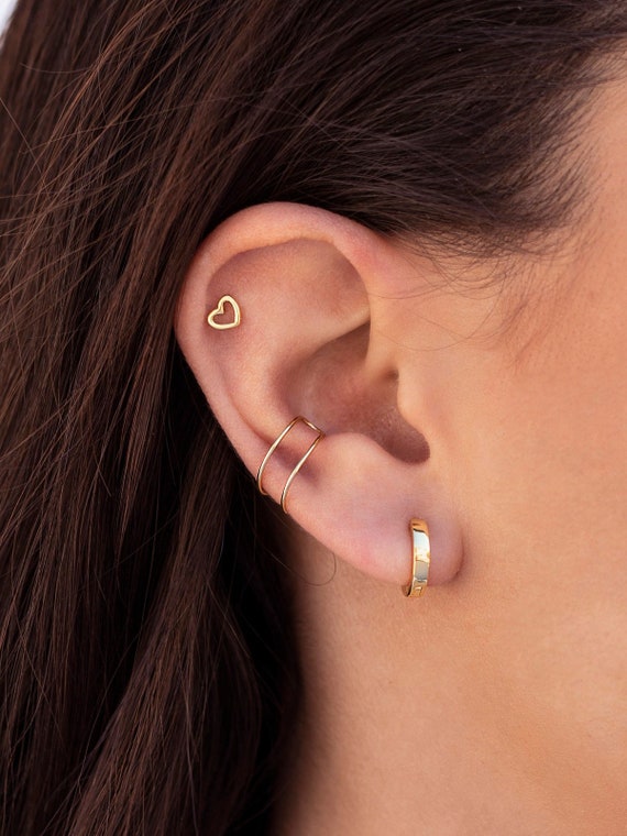 Heart shaped shop earrings online