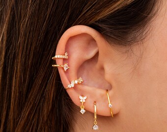 Petit Wave Earrings Vermeil CHARLOTTE CHESNAIS | Madison