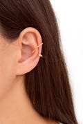Minimalist & Geometric Double Band Conch Ear Cuff Earrings product logo