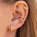 Dainty & Tiny Bee Shaped Ear Cuff Earrings